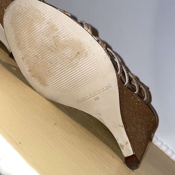 Gold dress wedge - Picture 5 of 7